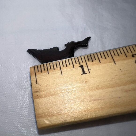 Vintage MCM Hand Carved Wood Seagull Brooch - Picture 5 of 5